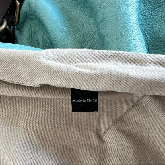 Mulberry Mitzy Medium Hobo Crossbody Messenger Emerald Pebbled - Picture 9 of 15